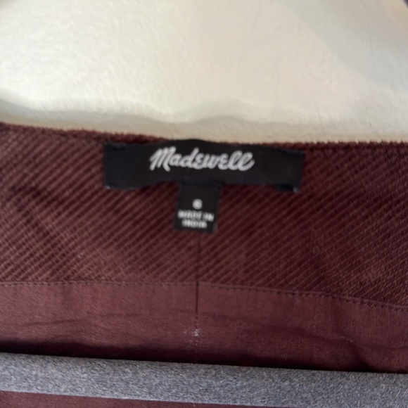 Madewell corduroy vest with mother of pearl buttons - Picture 4 of 8